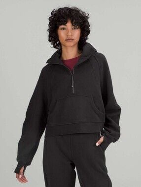 Lululemon Scuba Oversized Funnel Neck Shirt - Black